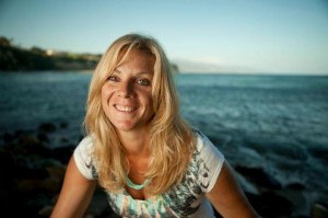 Victoria Linssen on Zuma beach