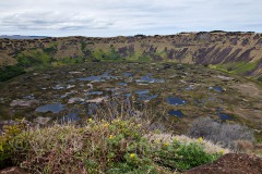 Orongo Crater Volcano