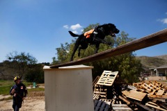 Wilma Melville fundraises at Wheeler Canyon facility