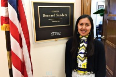 Naelyn Pike makes history  speaking before Congress