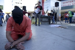 Protesting the potential of war