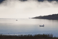 Fishing in the fog