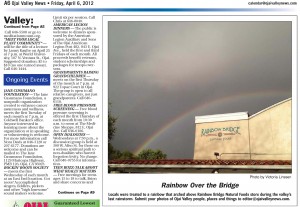 Rainbow over Rainbow Bridge - Victoria Linssen