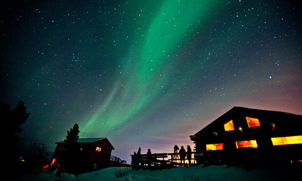 Northern Lights Anchorage Alaska by Victoria Linssen
